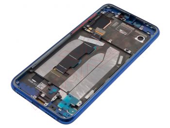 Pantalla completa Super AMOLED con marco azul para Xiaomi Mi 9 SE, M1903F2G - Calidad PREMIUM. Calidad PREMIUM